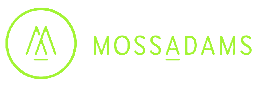 Moss Adams Logo white